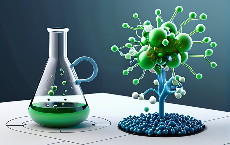 Catalysis Illustration**

"A detailed, photorealistic illustration depicting a chemical reaction in progress, showcasing a catalyst lowering the activation energy. Include molecular models of reactants transitioning to products with the catalyst present. The background is a simplified energy diagram. Style: Scientific illustration, educational, clean, and precise. Colors: Muted blues, greens, and grays. Safe for work, appropriate content, fully clothed (the molecules, of course!), professional, educational."

**