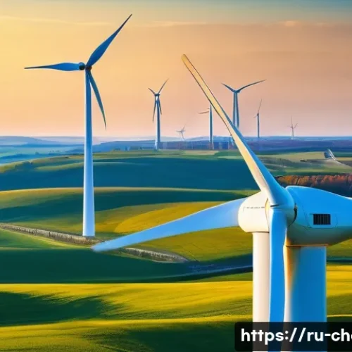 열역학 제1 2법칙 - A detailed cross-sectional illustration of a modern wind turbine converting kinetic wind energy into...